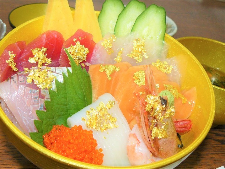 金箔海鮮丼s
